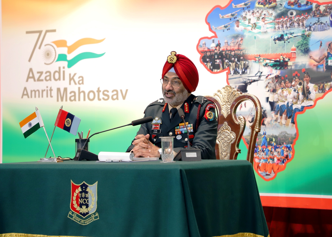 DG NCC Lt Gen Gurbirpal Singh inaugurates NCC Republic Day Camp – 2022