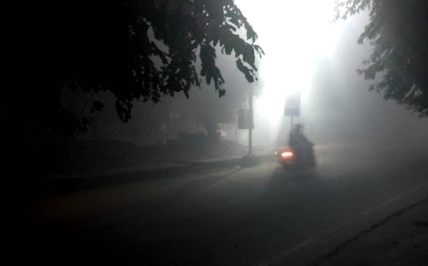 Dense fog warning: nighttime temperatures to drop in the next 24 hours