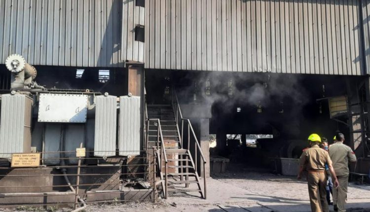 One person was injured in an explosion at Scan Steel in Sundargarh