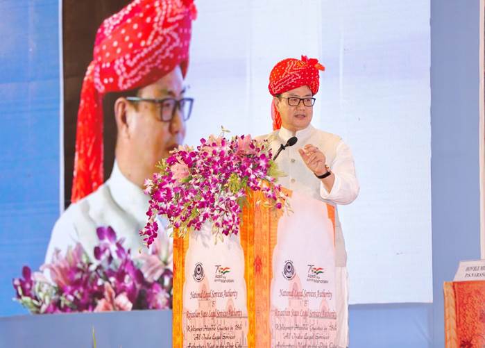 Tele-Law service is being made free of cost for citizens from this year: Kiren Rijiju