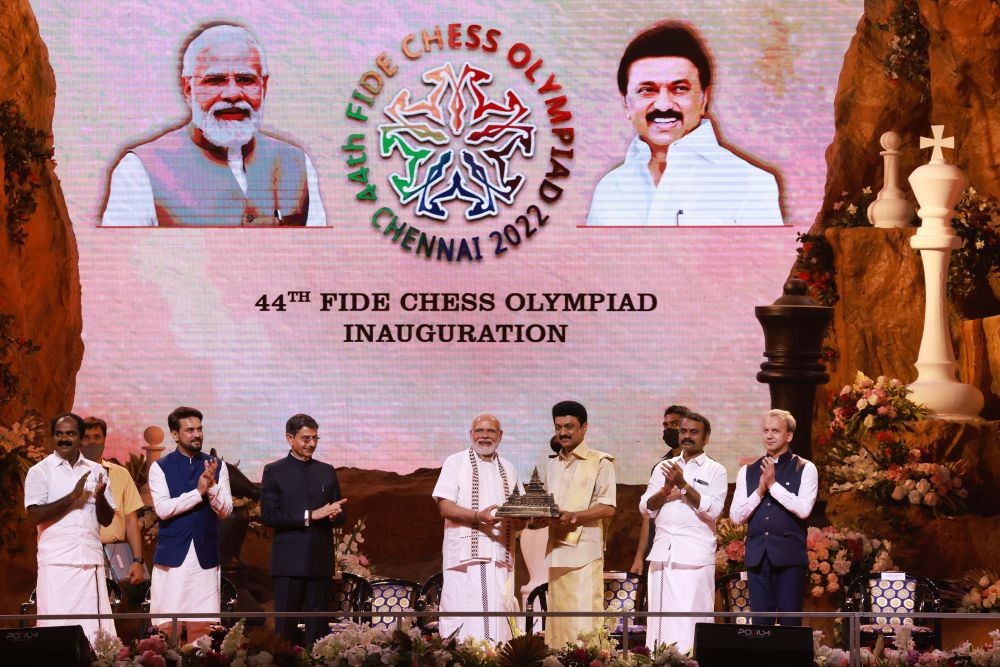 PM declares 44th Chess Olympiad open