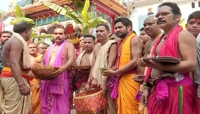 Nuakhai 2022: Nabanna offered to Maa Samaleswari