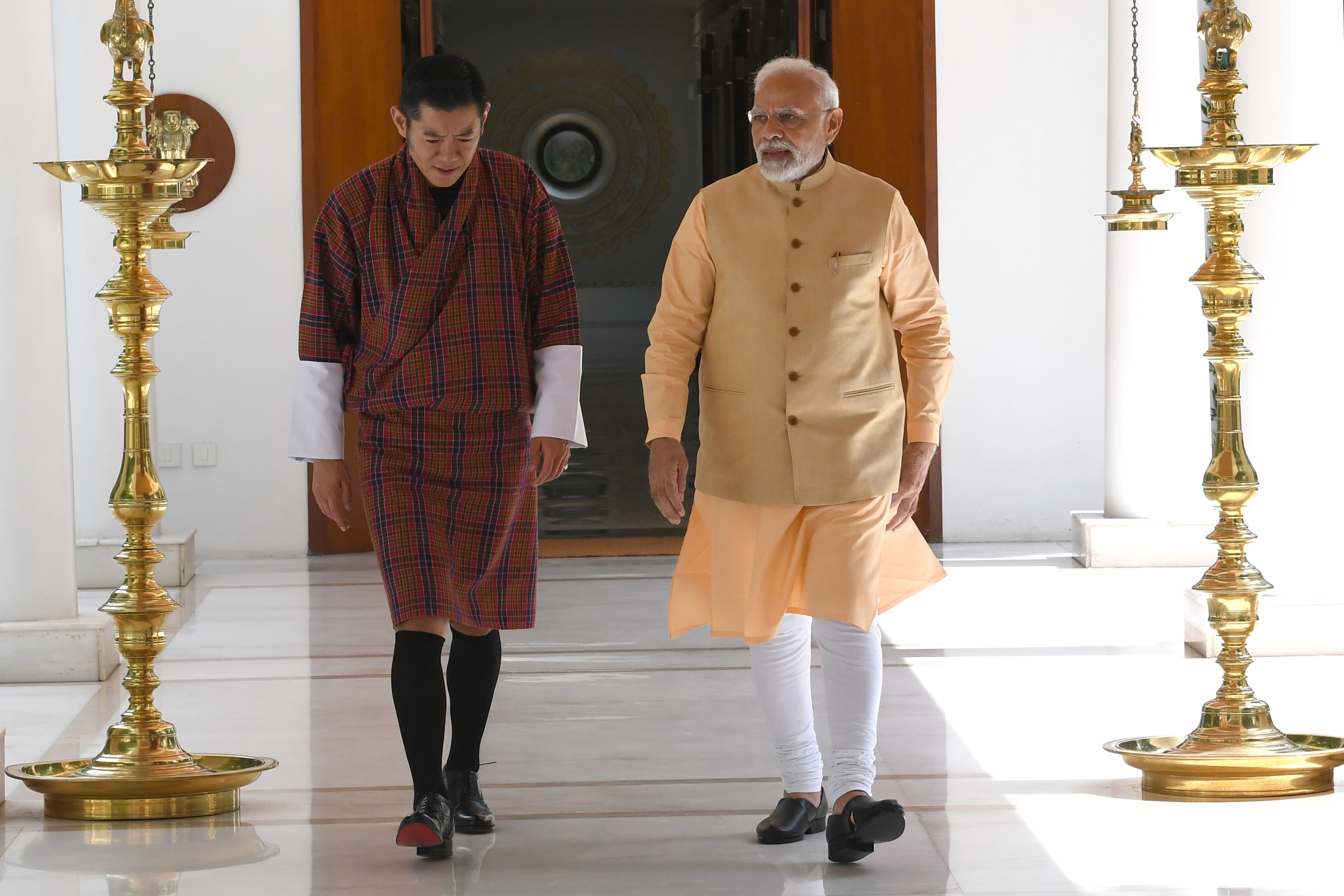 PM meets with His Majesty the King of Bhutan, Jigme Khesar Namgyel Wangchuck