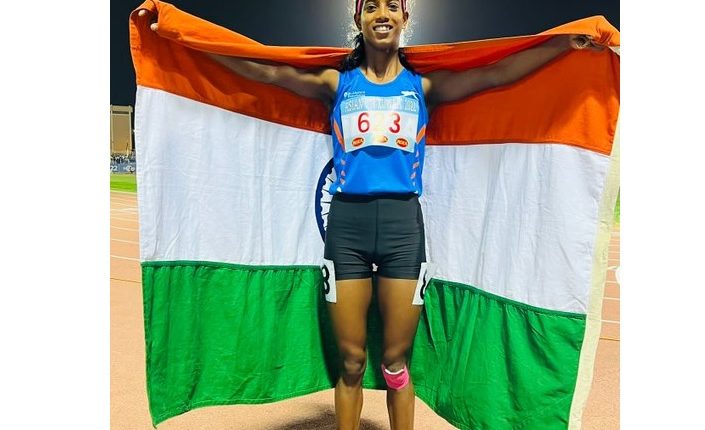 Odisha girl bags silver medal at the 4th Asian Youth Athletics Championships