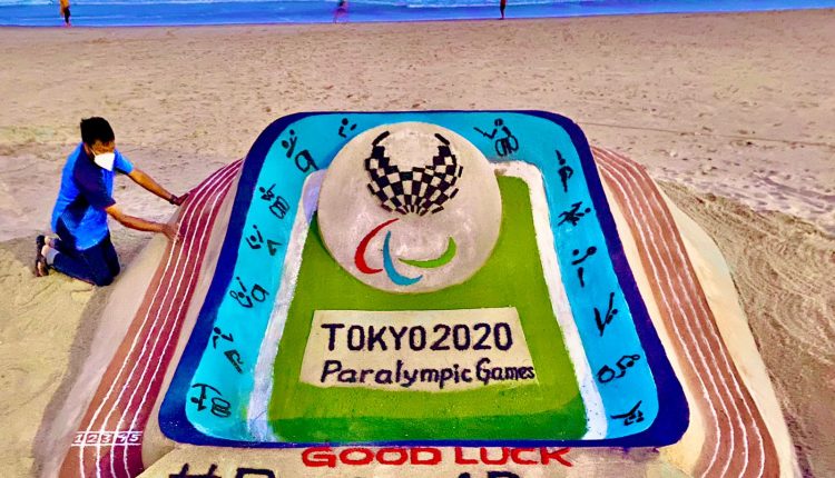Sudarsan Pattnaik's sand art for the Tokyo Paralympics, received a lot of praise