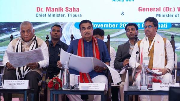 Nitin Gadkari announces new projects worth Rs 1.6 lakh crore for the North East
