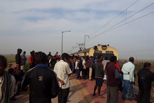 2 Passengers Injured As They Fall Off Train In Jajpur, Locals Stage Stir