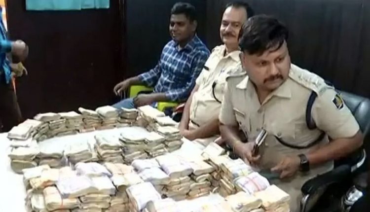 Rs 22 Lakh cash Seized From Drug Peddler’s Car In Khurda