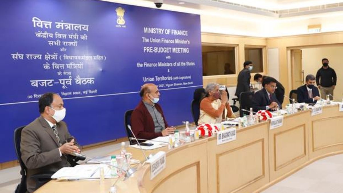 Nirmala Sitharaman chairs Pre-Budget consultation with Finance Ministers of States