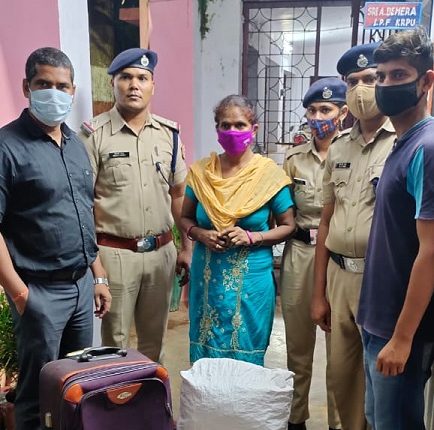 Woman Arrested For Smuggling Ganja To Delhi