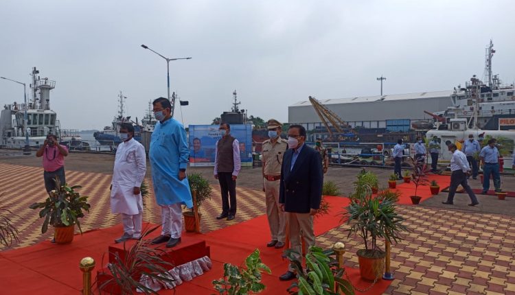 Union Coal Ministers reached Paradip