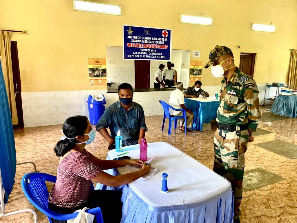 Air Force Station, Carnicobar conducts multi-specialist medical camp