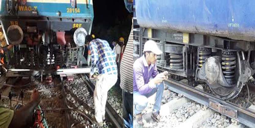 ଟ୍ରେନ ଇଞ୍ଜିନ୍‌ ଲାଇନଚ୍ୟୁତ