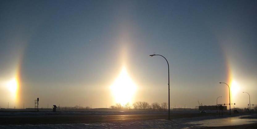 ଚୀନ ଆକାଶରେ ବିରଳ ମହାଜାଗତିକ ଦୃଶ୍ୟ, ଏକାବେଳକେ ଦେଖାଗଲା ତିନିଟି ସୂର୍ଯ୍ୟ