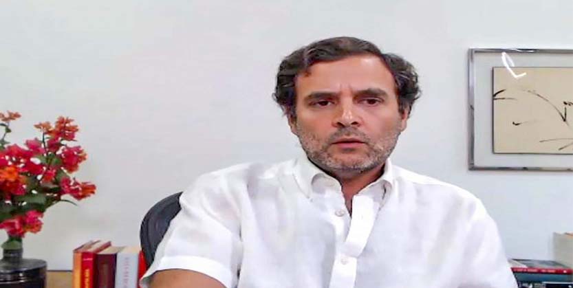 ଅର୍ଥ ବ୍ୟବସ୍ଥାକୁ ନେଇ କେନ୍ଦ୍ର ସରକାରଙ୍କୁ ଘେରିଲେ ରାହୁଲ