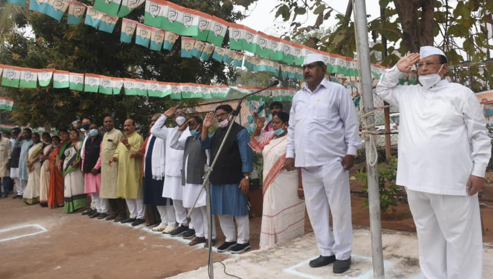 ଓଡ଼ିଶା ପ୍ରଦେଶ କଂଗ୍ରେସ କମିଟି ପକ୍ଷରୁ ସାଧାରଣତନ୍ତ୍ର ଦିବସ ପାଳିତ