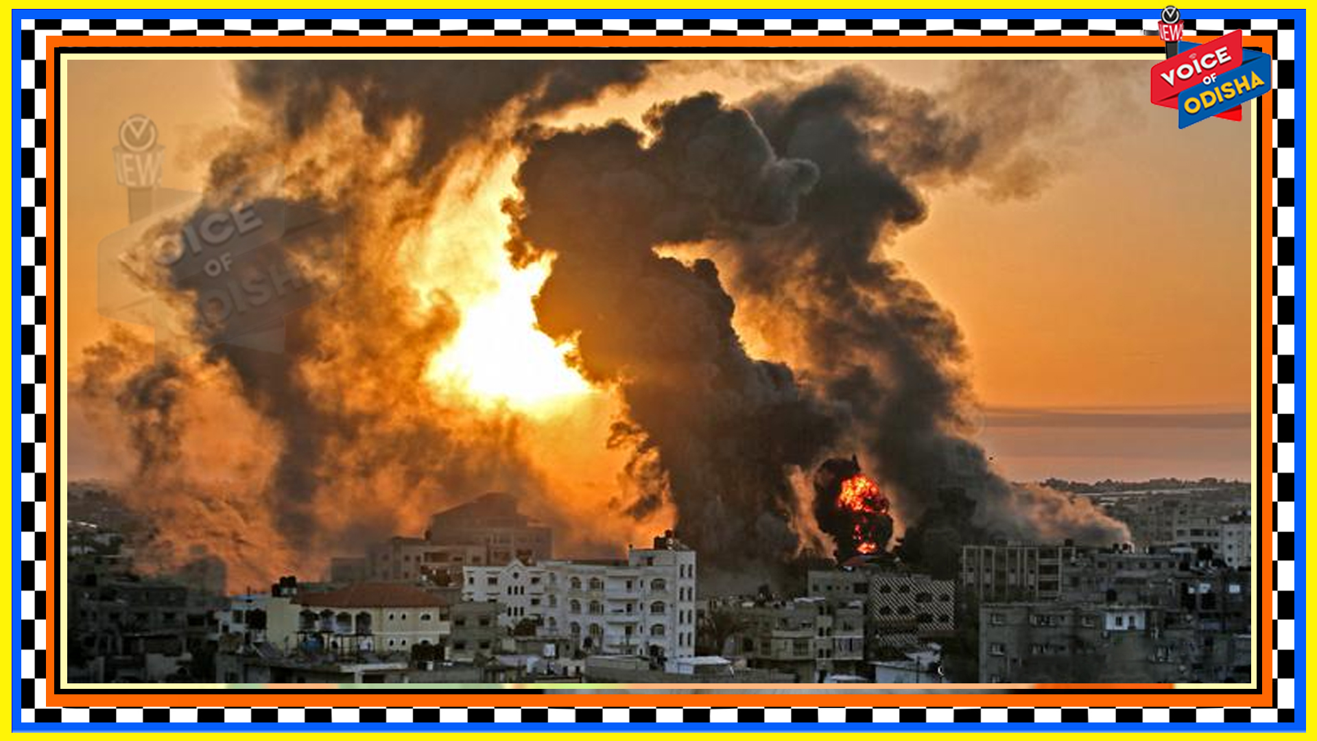 ଗାଜା ଷ୍ଟ୍ରିପ ଉପରେ ଇସ୍ରାଏଲ ପକ୍ଷରୁ ଶତାଧିକ ବିମାନ ଆକ୍ରମଣ, ୪୩ ମୃତ