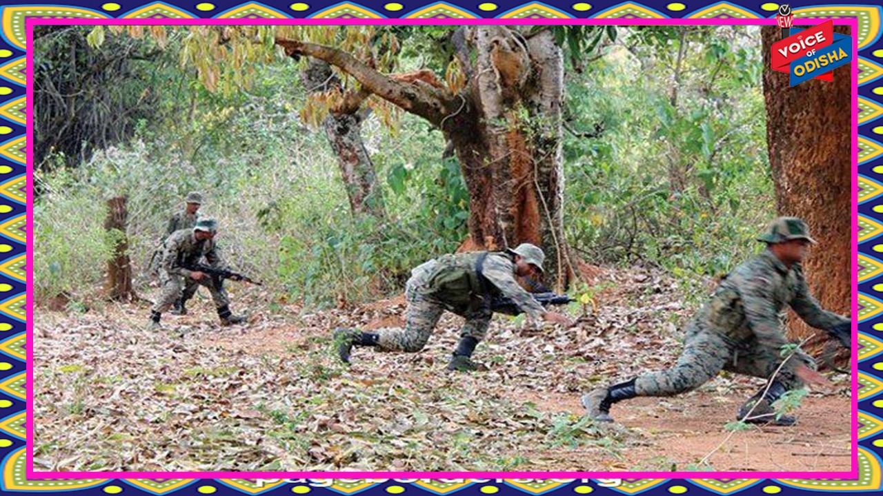  ଏନକାଉଣ୍ଟରରେ ଜଣେ ହାର୍ଡାକୋର ମାଓବାଦୀର ମୃତୁ୍ୟ