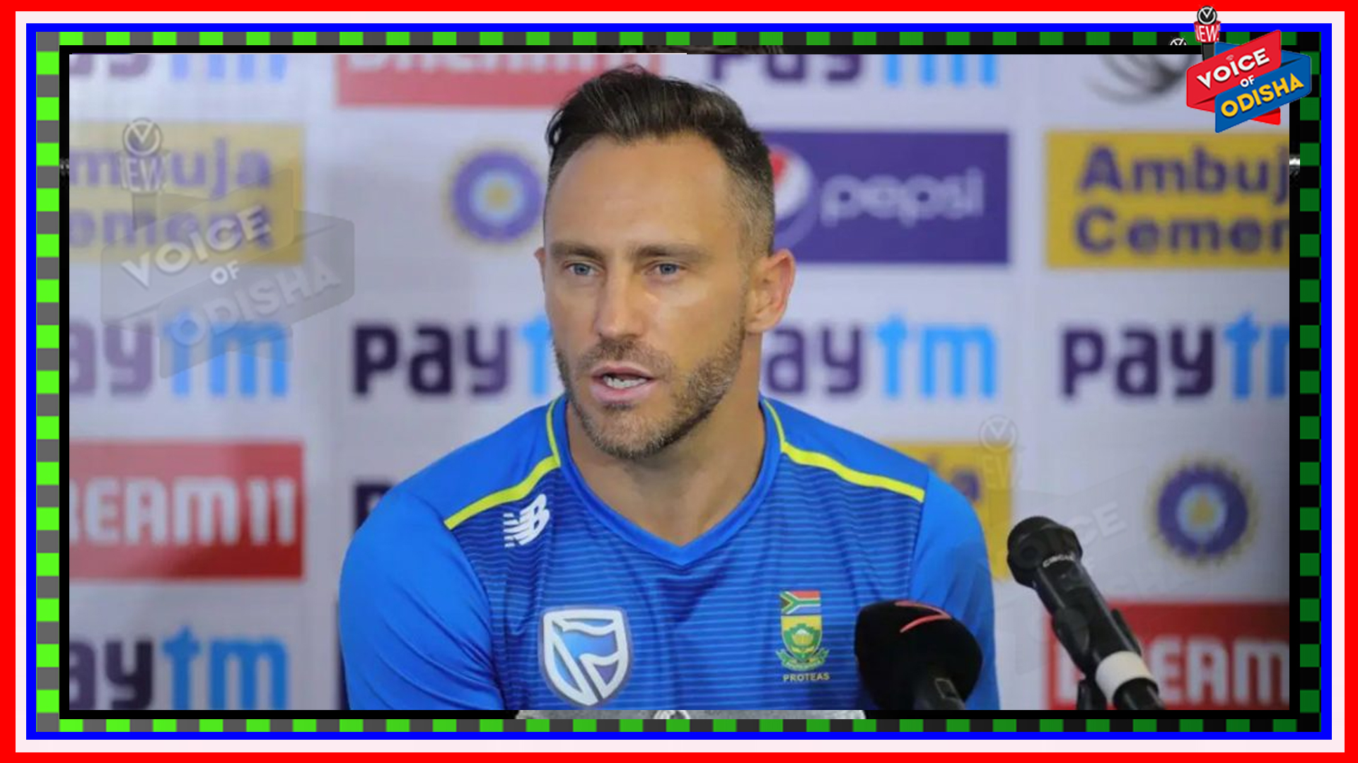  ଫାପ ଡୁ’ପ୍ଲେସିଙ୍କୁ ହତ୍ୟା ଧମକ ଦିଆଯାଇଥିଲା, କାହିଁକି ଜାଣନ୍ତୁ ?