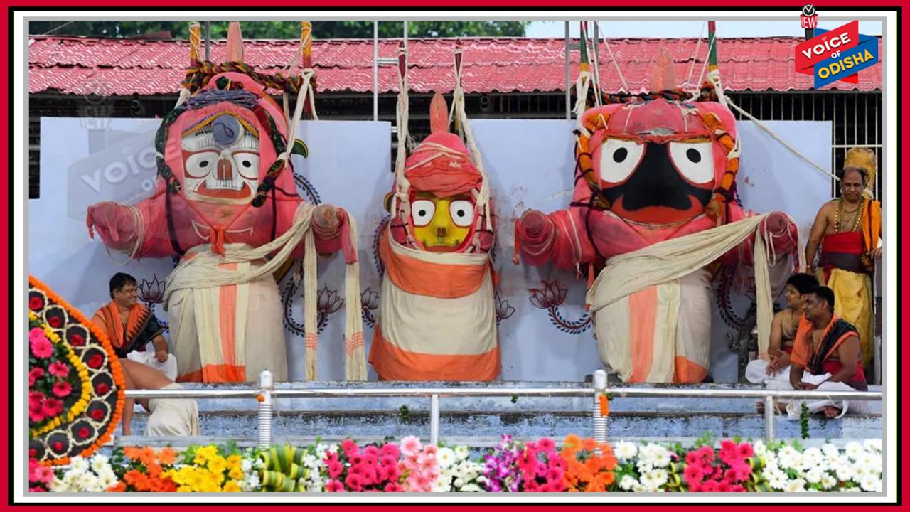 ସ୍ନାନବେଦୀରେ ମହାପ୍ରଭୁଙ୍କ ଆଗେଇ ଚାଲିଛି ମହାସ୍ନାନ 