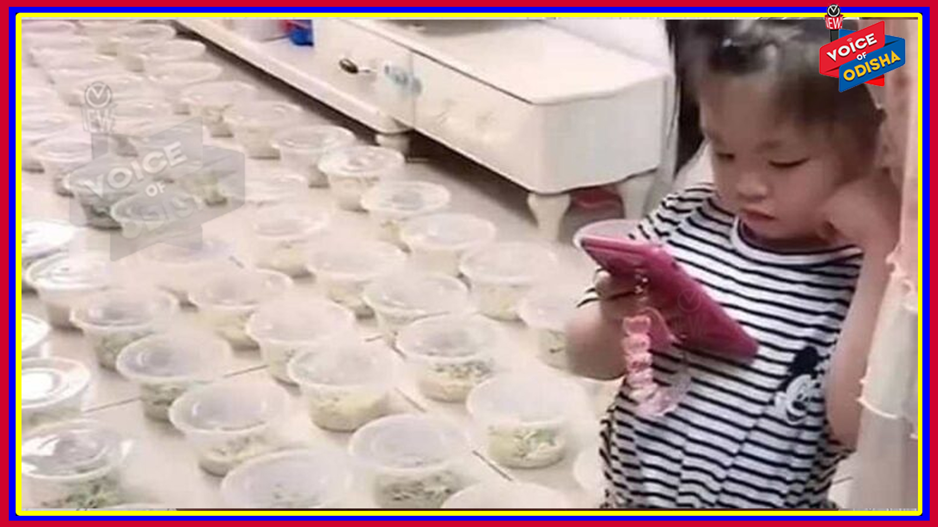 ୪ ବର୍ଷର ଶିଶୁ ବାପାଙ୍କ ଫୋନରୁ ଏକାସାଙ୍ଗରେ ଅର୍ଡର କଲା ୧୦୦ ଡବା ନୁଡୁଲ୍ସ