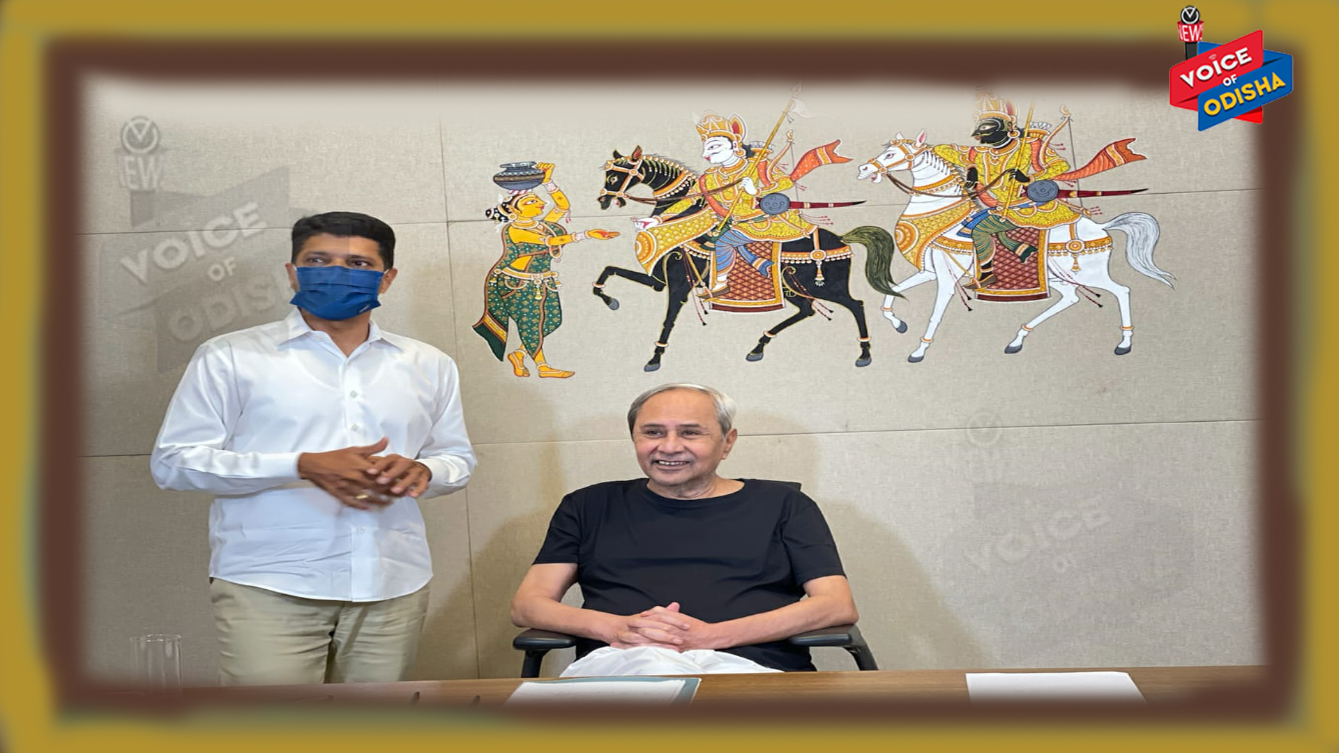 ଦୁଇ ବର୍ଷ ପରେ ଟି ସାର୍ଟରେ ନଜର ଆସିଲେ ନବୀନ 