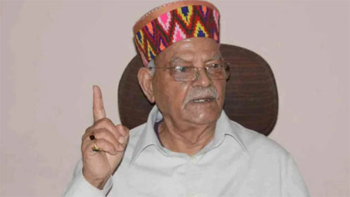 ପୂର୍ବତନ କେନ୍ଦ୍ରମନ୍ତ୍ରୀ ପଣ୍ଡିତ ସୁଖରାମଙ୍କ ଦେହାନ୍ତ