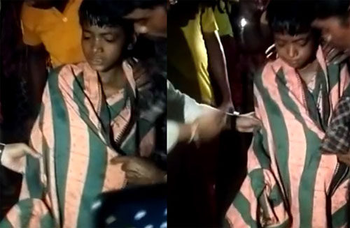 ପଥର ସନ୍ଧିରେ ୧୦ ଘଣ୍ଟା ନାବାଳକ ମୁଣ୍ଡ