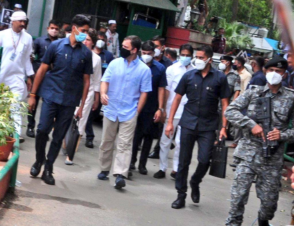 ଇଡି ଦପ୍ତରରେ ରାହୁଲ, କଂଗ୍ରେସର ହଲ୍ଲାବୋଲ 