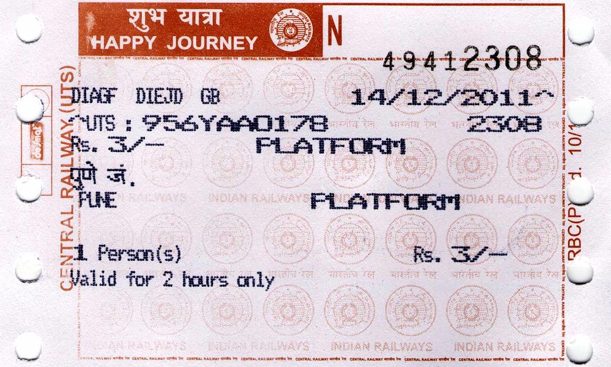 ରେଳଯାତ୍ରୀଙ୍କ ପାଇଁ ଖୁସି ଖବର, ହ୍ରାସ ପାଇଲା ପ୍ଲାଟଫର୍ମ ଟିକେଟର ମୂଲ୍ୟ