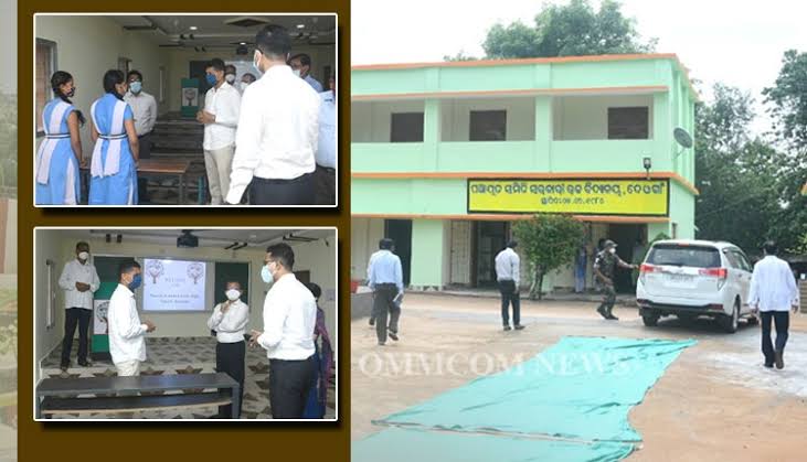 ସ୍ମାର୍ଟ ସ୍କୁଲ ବିଷୟରେ ପ୍ରତିନିଧିଙ୍କୁ ପାଠ ପଢ଼ାଇବାକୁ ଶିକ୍ଷକ ସାଜିଲେ ଜିଲ୍ଲାପାଳ 