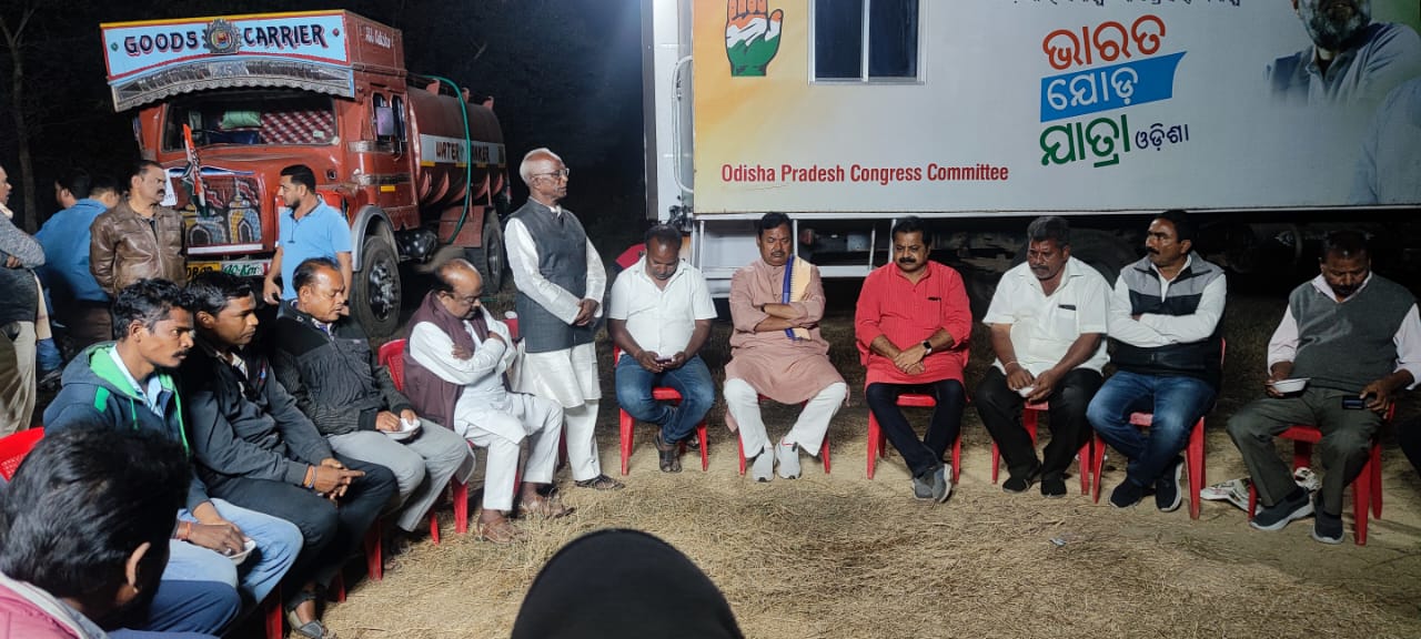  ସଭାପତି ଙ୍କ ସହ ଚାଷୀ ନେତା ଙ୍କ ଆଲୋଚନା। 