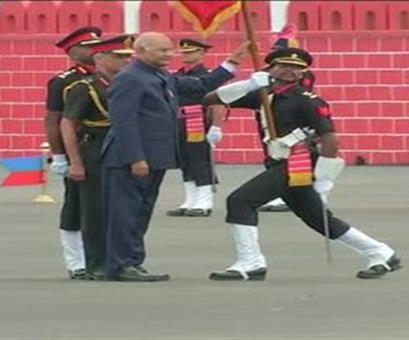 ଗୋଳାବନ୍ଧ ଆର୍ମି ଏଡି କଲେଜକୁ କଲର୍ସ ଆୱାର୍ଡ଼ ପ୍ରଦାନ କଲେ ରାଷ୍ଟ୍ରପତି