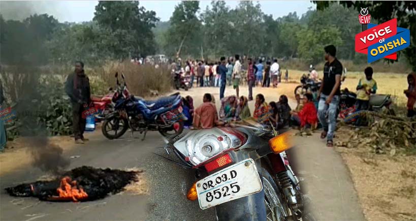 ମର୍ମନ୍ତୁଦ ସଡକ  ଦୁର୍ଘଟଣା - ଠିକାଦାର ଙ୍କ ମନମାନୀ ଯୋଗୁଁ ଚାଲିଗଲା ଜିବନ 