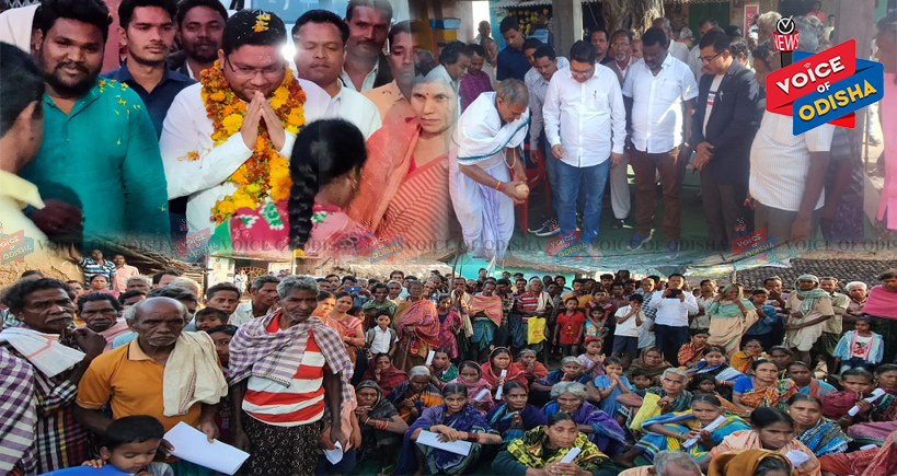 ଆମ ଗାଁ ଆମ ବିକାଶ କାର୍ଯ୍ୟକ୍ରମ,ବିଧାୟକ ସରୋଜଙ୍କ ଦ୍ୱାରା ବିଭିନ୍ନ ପ୍ରକଳ୍ପର ଭିତ୍ତପ୍ରସ୍ତର ସ୍ଥାପନ