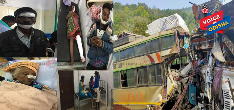 ମର୍ମନ୍ତୁଦ ସଡକ ଦୁର୍ଘଟଣା, ୨୫ ଆହତ ୧୦ ଗୁରୁତର