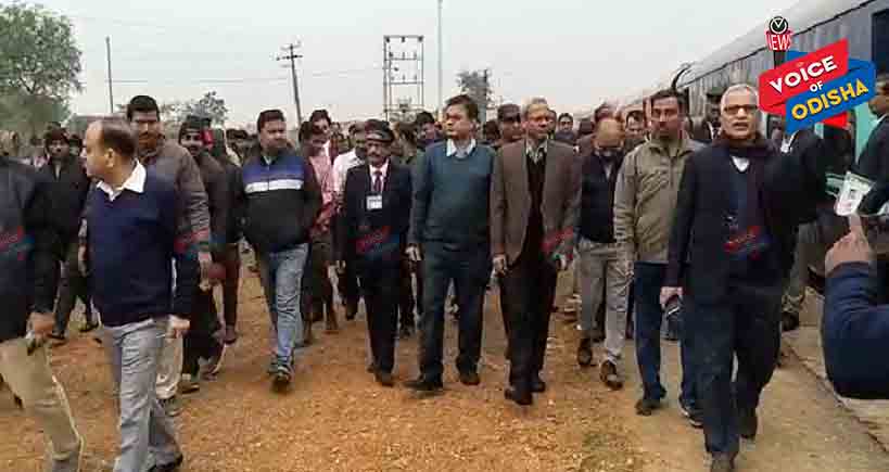 ଦକ୍ଷିଣ-ପୂର୍ବ ରେଳପଥର ଜେନେରାଲ ମେନେଜରଙ୍କ ବାରିପଦା,ବେତନଟି ଓ ବାଙ୍ଗିରିପୋଷୀ ଷ୍ଟେସନ ପରିଦର୍ଶନ