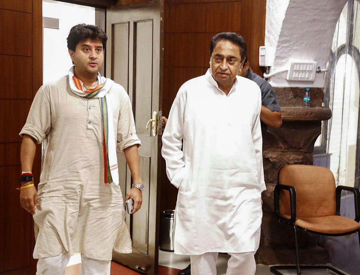 ମଧ୍ୟପ୍ରଦେଶରେ କମଳନାଥ-ସିନ୍ଧିଆ କଳି