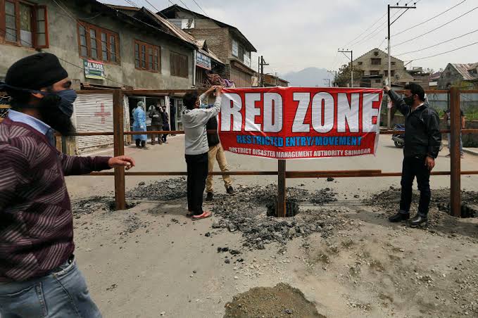 ରେଡ୍‌ ଜୋନ୍‌ରେ 170ଟି ଜିଲ୍ଲା