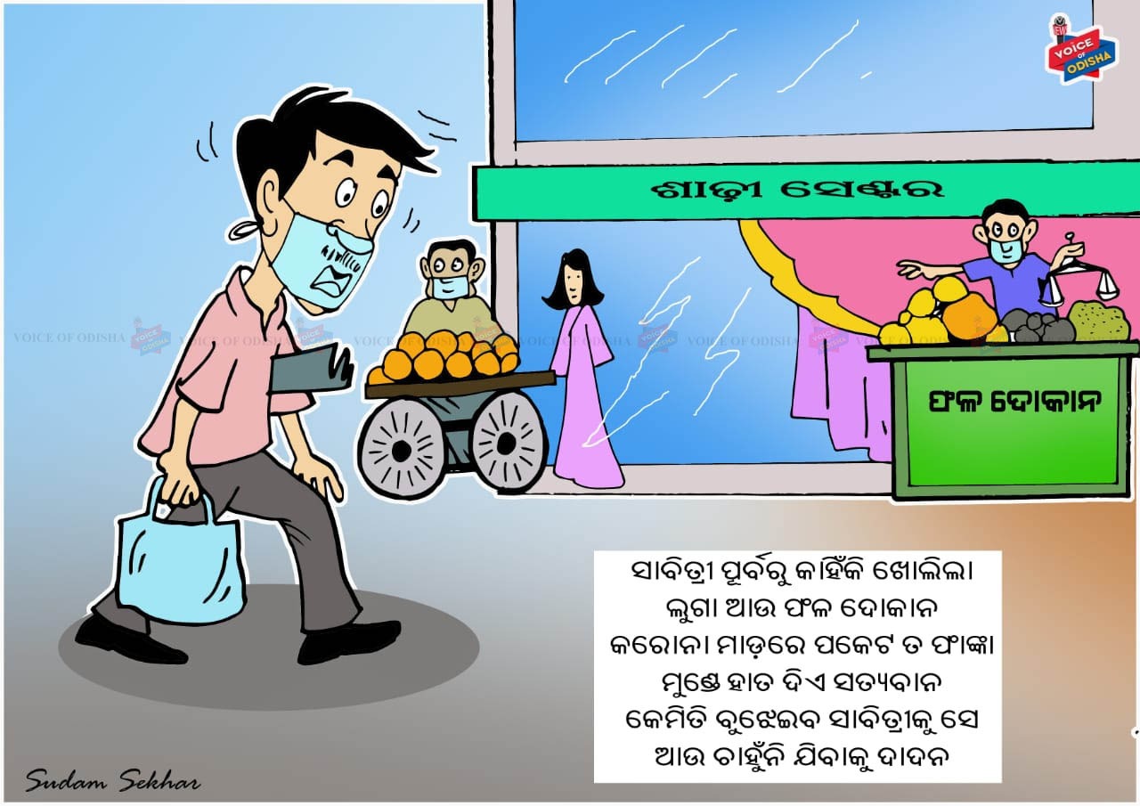 ଶାଢ଼ୀ ଚିନ୍ତାରେ ସତ୍ୟବାନ |