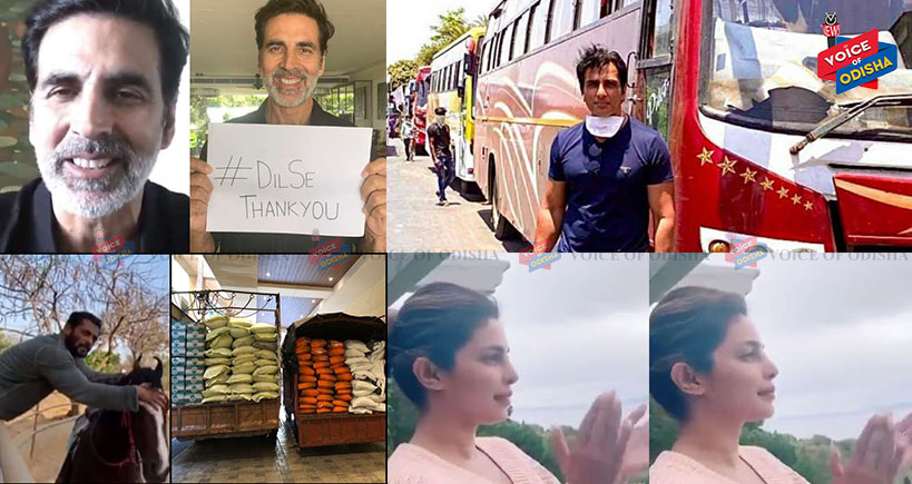 କରୋନା ମୁକାବିଲା ପାଇଁ ବଲିଉଡ଼ କଳାକାରଙ୍କ ଦାନ, ଜାଣନ୍ତୁ କେଉଁ କଳାକାର କ’ଣ କରିଛନ୍ତି ?