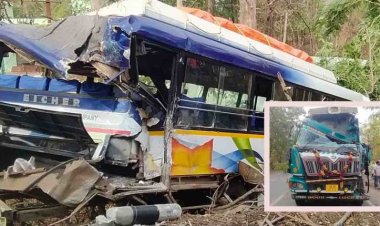 Truck hit bus in Boudh; four critical among 10 injured