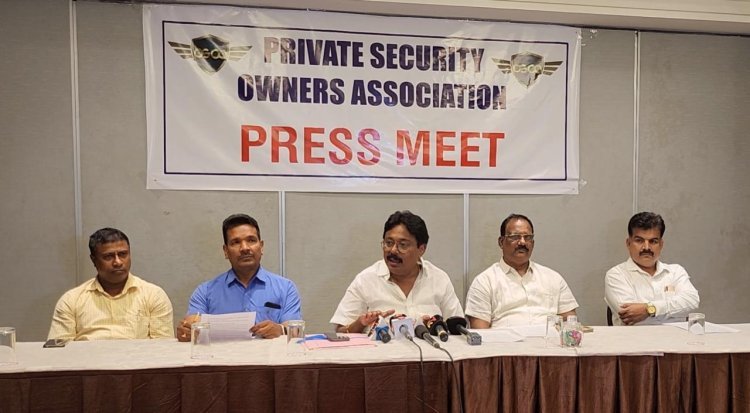Private Security and Manpower Union presented a nine-charter demand to the Gvt.