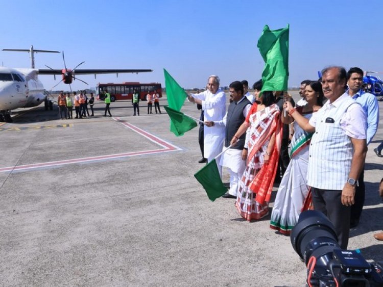 ଭୁବନେଶ୍ୱରରୁ ରଙ୍ଗେଇଲୁଣ୍ଡା ବିମାନଯାତ୍ରା ଶୁଭାରମ୍ଭ କଲେ ମୁଖ୍ୟମନ୍ତ୍ରୀ ନବୀନ ପଟ୍ଟନାୟକ