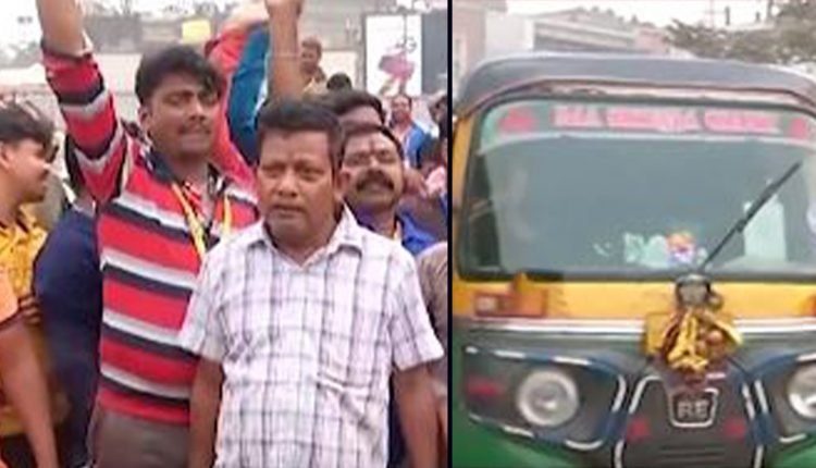 Auto rickshaw drivers stage protest over ‘humiliation’ in Bhubaneswar
