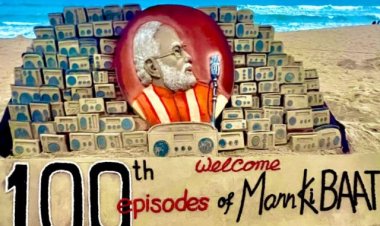 100 sand radios made for 100th episode of PM's 'Mann Ki Baat'