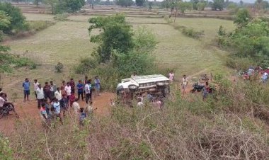 Van Falls Off Bridge In Dhenkanal, 20 injured