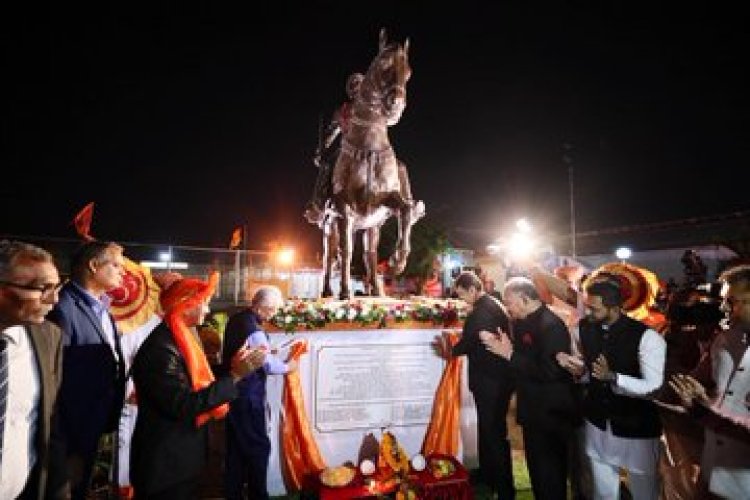 PM expresses happiness over installation of statue of Chhatrapati Shivaji Maharaj in Mauritius