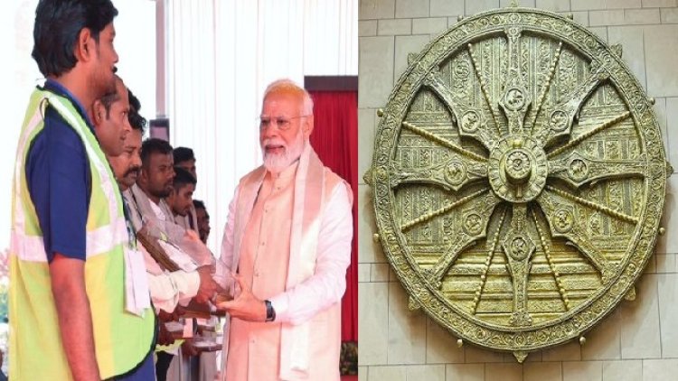 ନୂଆ ସଂସଦରେ କୋଣାର୍କ ଚକ୍ର