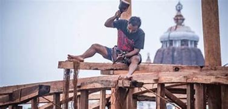 ସ୍ନାନପୁର୍ଣ୍ଣିମା ପୂର୍ବରୁ ତିନି ରଥର ଚାରି ନାହାକା ଉଠିଲା